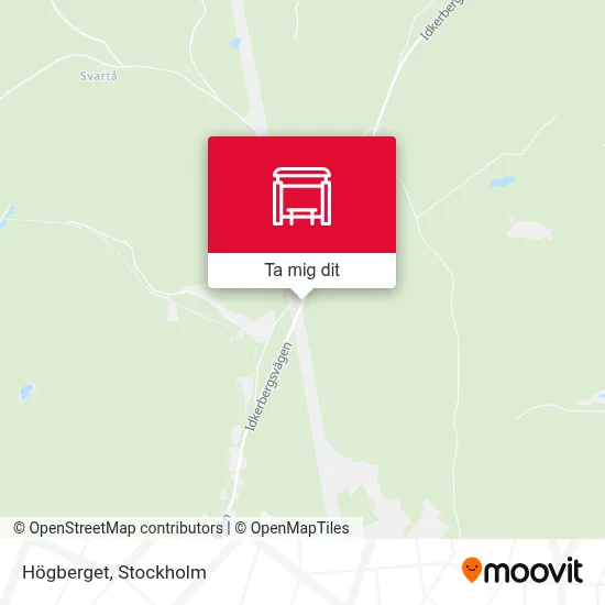Högberget karta