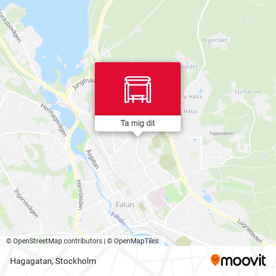 Hagagatan karta