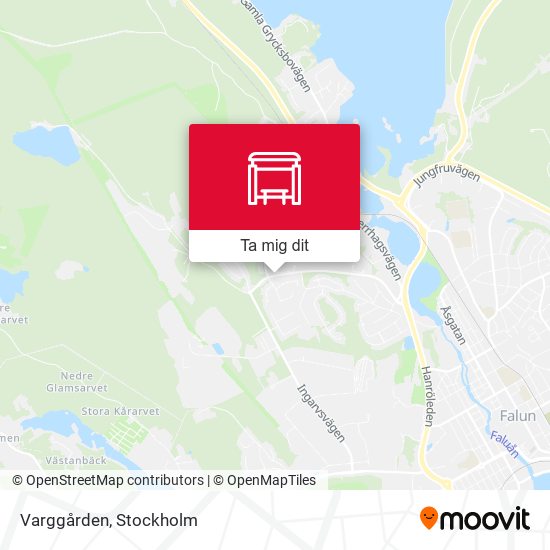 Varggården karta