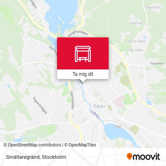 Smältaregränd karta
