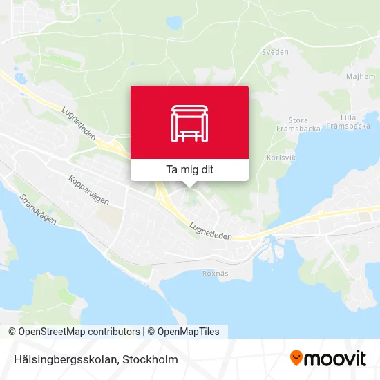 Hälsingbergsskolan karta