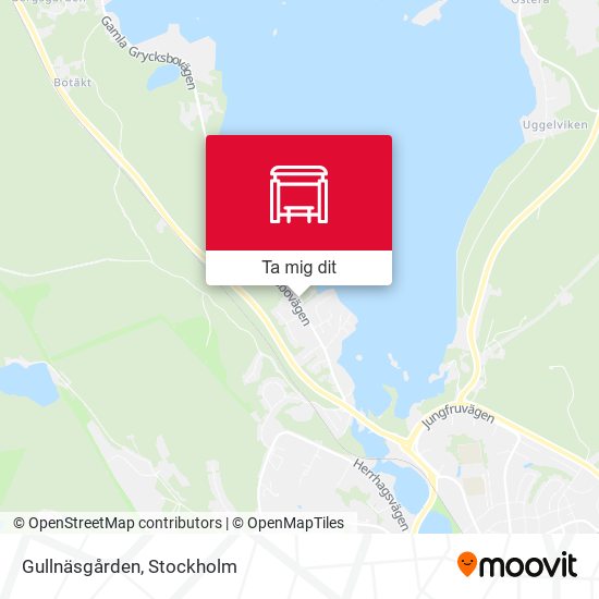Gullnäsgården karta