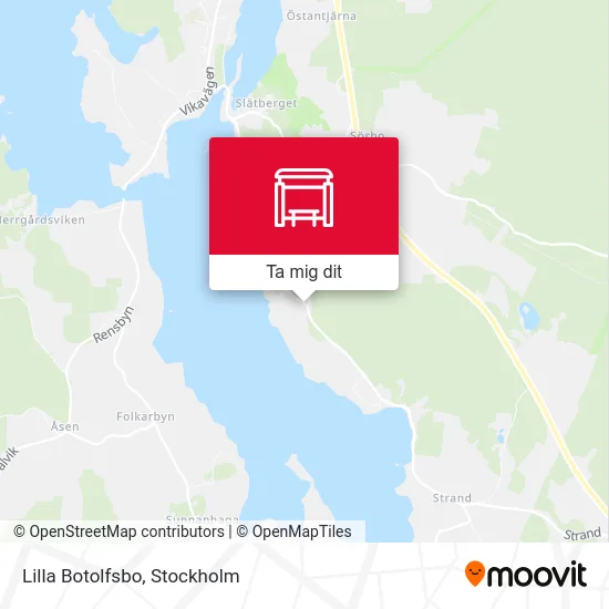 Lilla Botolfsbo karta