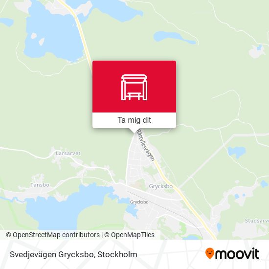 Svedjevägen Grycksbo karta