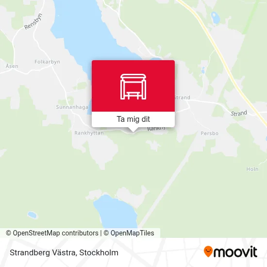 Strandberg Västra karta