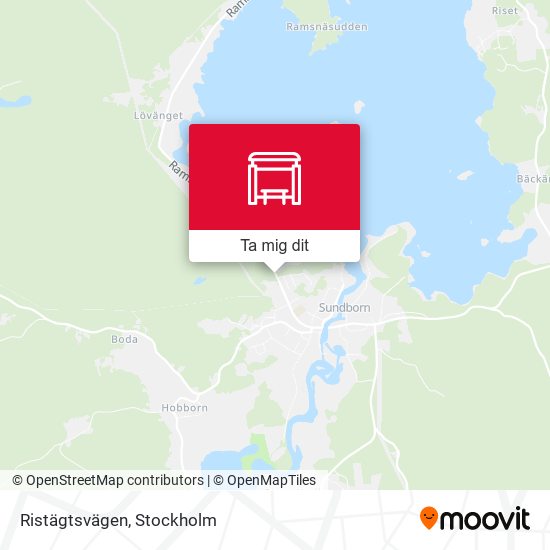 Ristägtsvägen karta