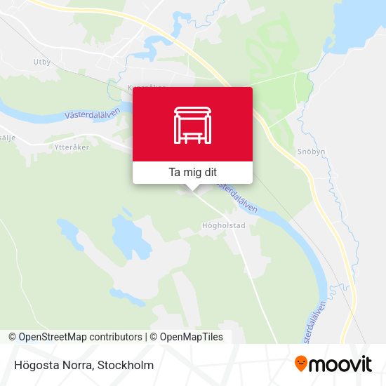 Högosta Norra karta