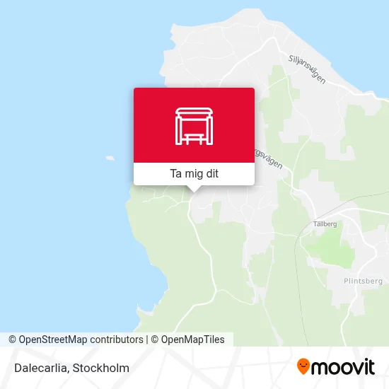 Dalecarlia karta