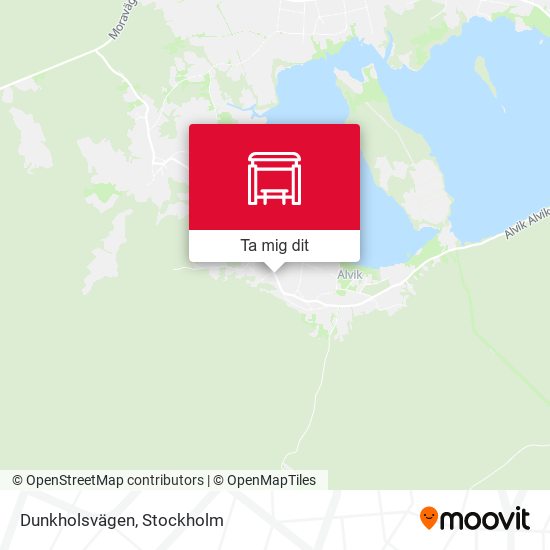 Dunkholsvägen karta