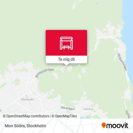Mon Södra karta