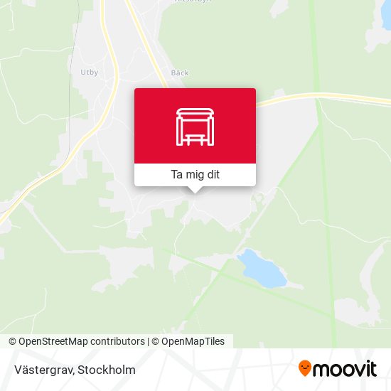 Västergrav karta