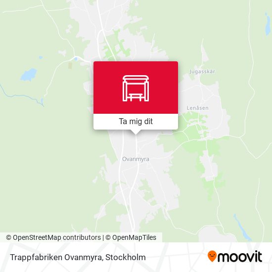 Trappfabriken Ovanmyra karta