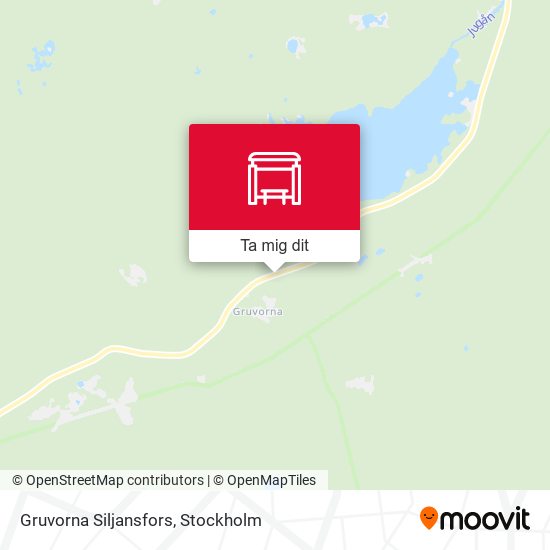 Gruvorna Siljansfors karta