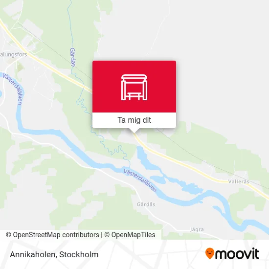 Annikaholen karta