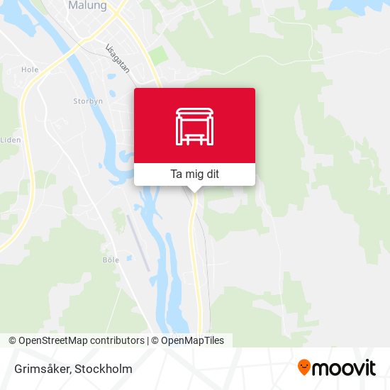 Grimsåker karta