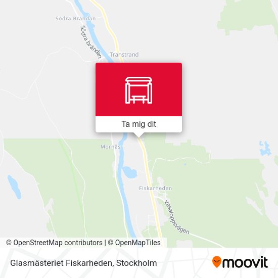 Glasmästeriet Fiskarheden karta