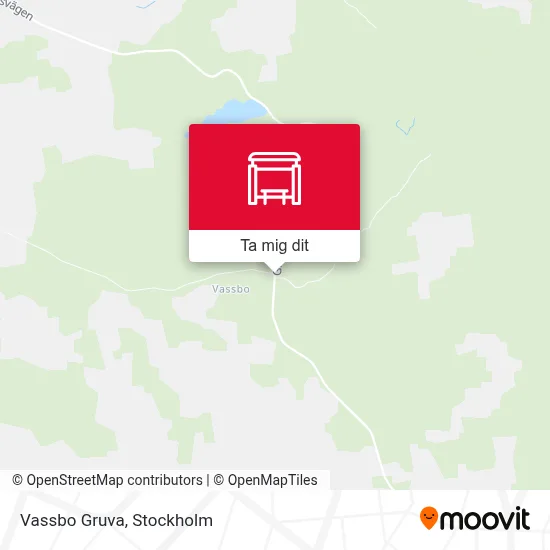 Vassbo Gruva karta