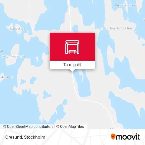 Öresund karta