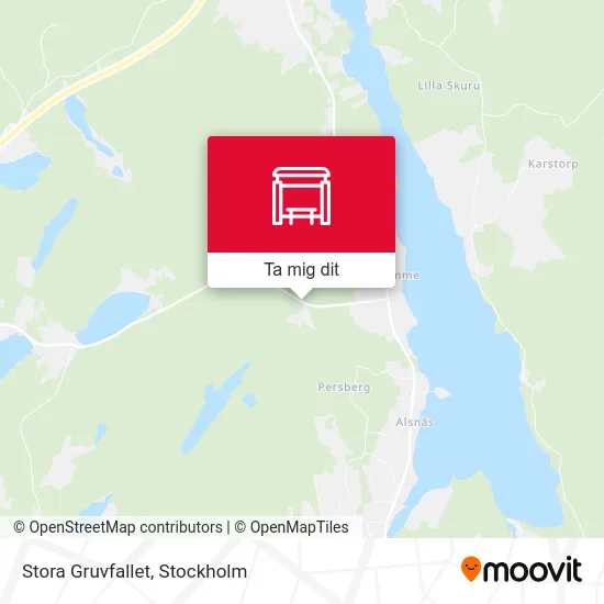 Stora Gruvfallet karta