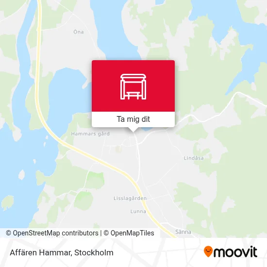 Affären Hammar karta