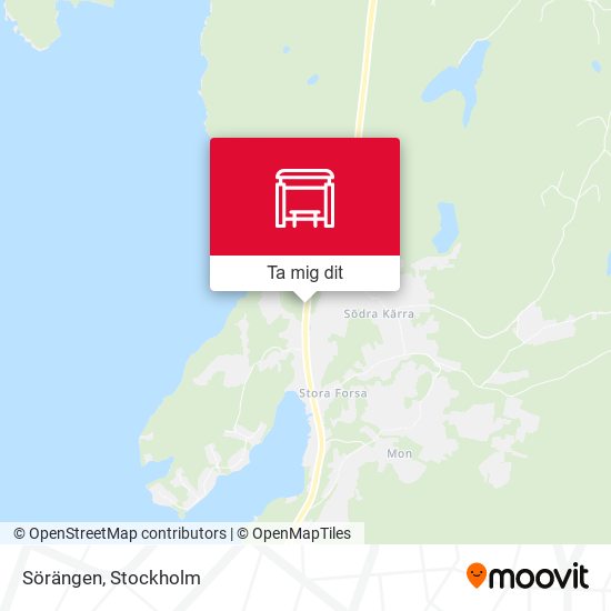 Sörängen karta