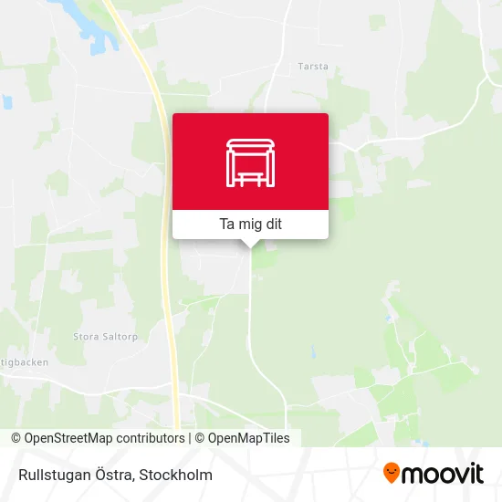 Rullstugan Östra karta