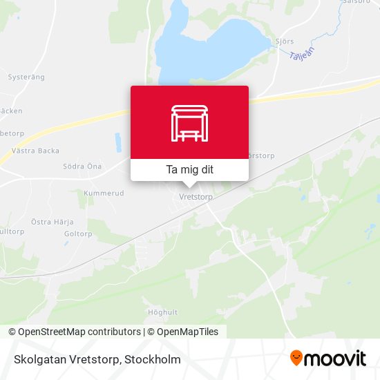 Skolgatan Vretstorp karta