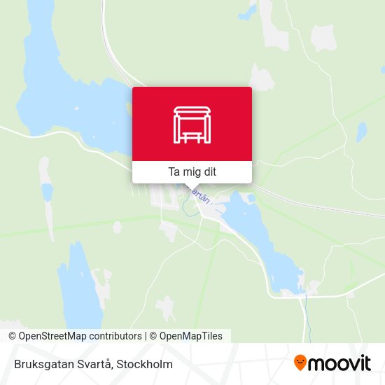 Bruksgatan Svartå karta