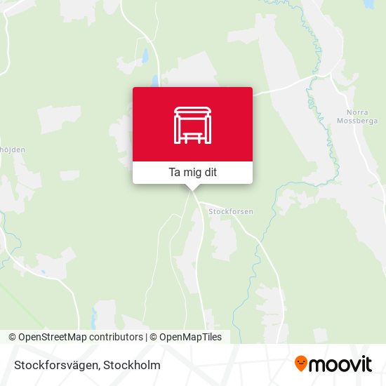 Stockforsvägen karta