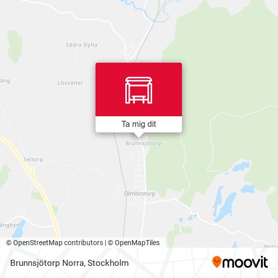 Brunnsjötorp Norra karta