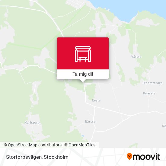 Stortorpsvägen karta