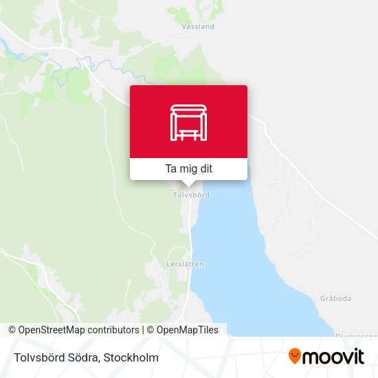 Tolvsbörd Södra karta