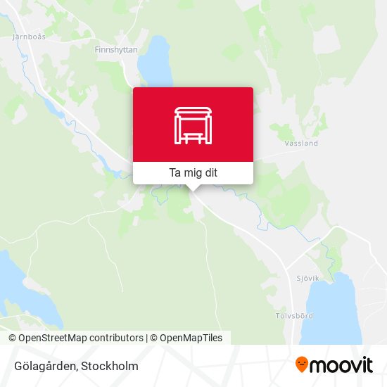 Gölagården karta