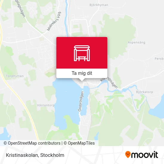 Kristinaskolan karta