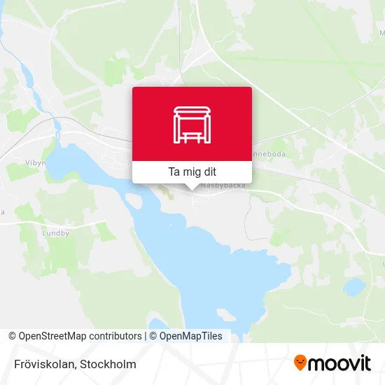 Fröviskolan karta