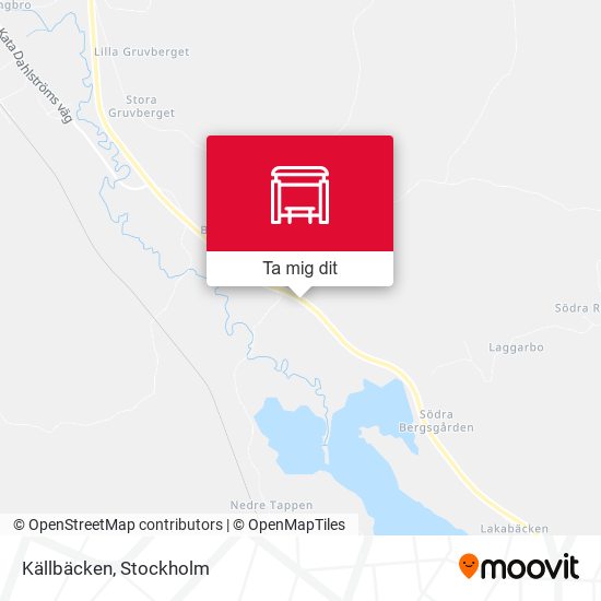 Källbäcken karta