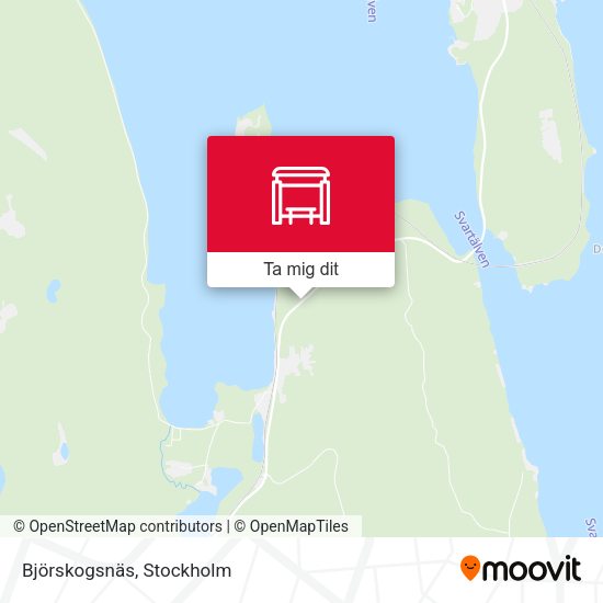Björskogsnäs karta