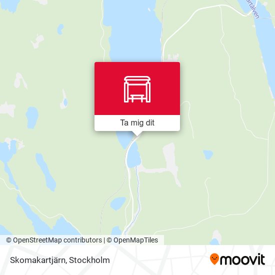 Skomakartjärn karta