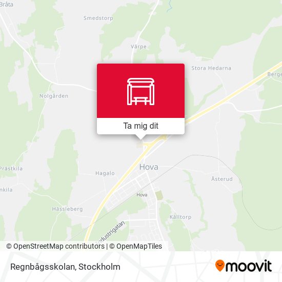 Regnbågsskolan karta