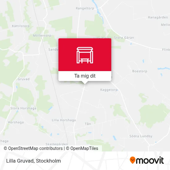 Lilla Gruvad karta