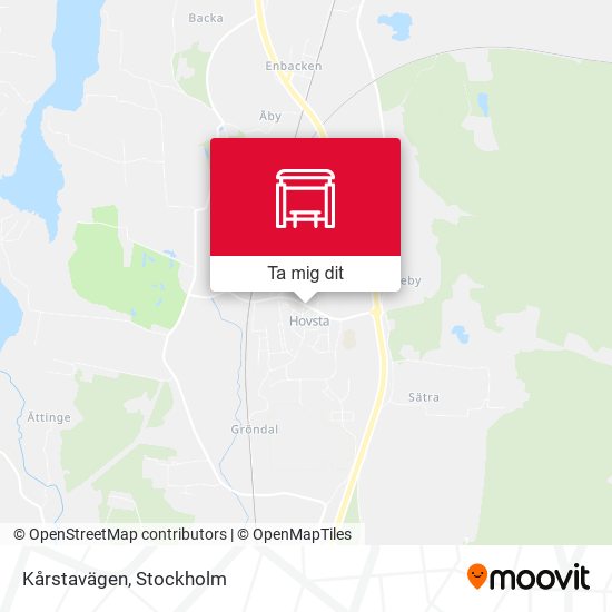 Kårstavägen karta