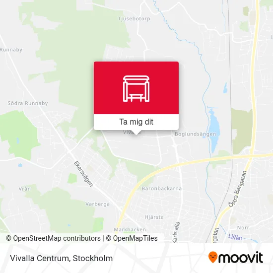 Vivalla Centrum karta