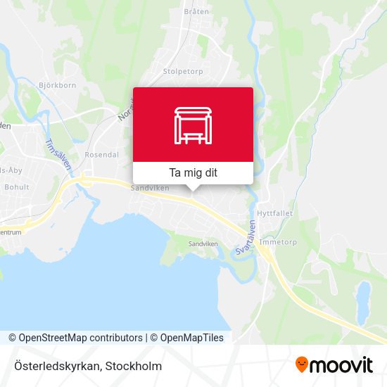 Österledskyrkan karta