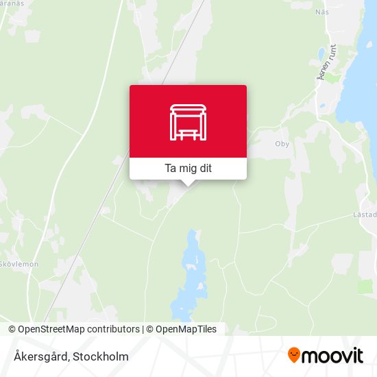 Åkersgård karta