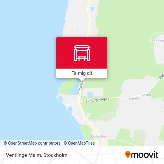 Ventlinge Malm karta
