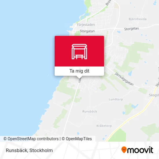 Runsbäck karta