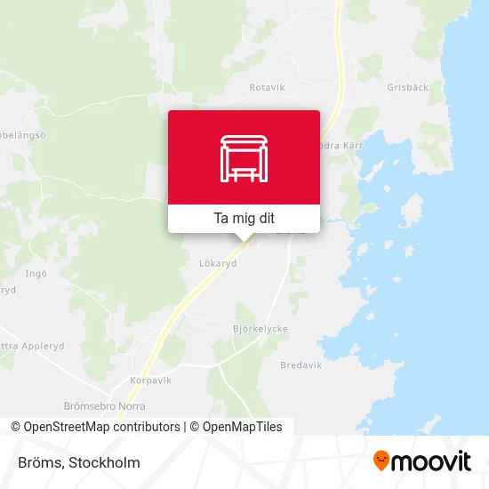 Bröms karta