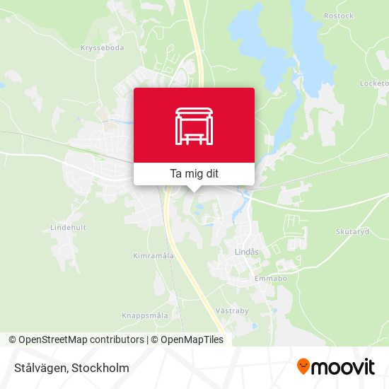 Stålvägen karta