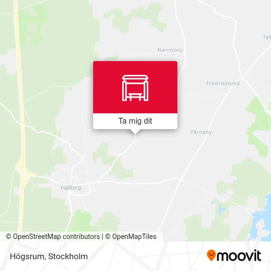 Högsrum karta
