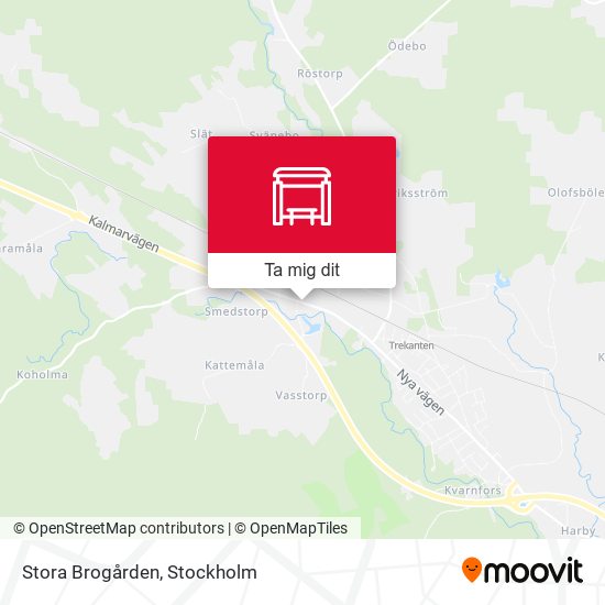 Stora Brogården karta